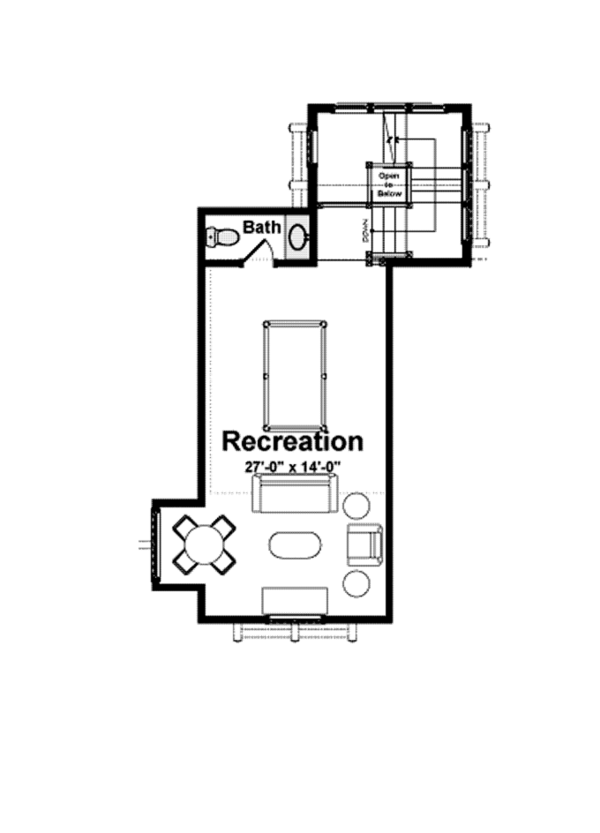 Country Floor Plan - Other Floor Plan #928-214