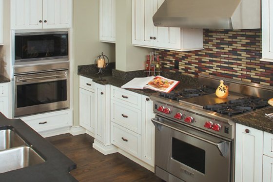 Interior - Kitchen for European House Plan #929-899 - 3 bed, 3.5 bath