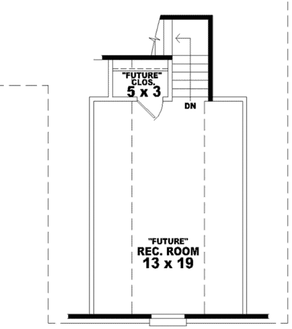 European Floor Plan - Other Floor Plan #81-1024