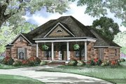 Traditional Style House Plan - 4 Beds 3 Baths 2556 Sq/Ft Plan #17-2890 
