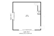 Farmhouse Style House Plan - 0 Beds 0 Baths 993 Sq/Ft Plan #932-75 