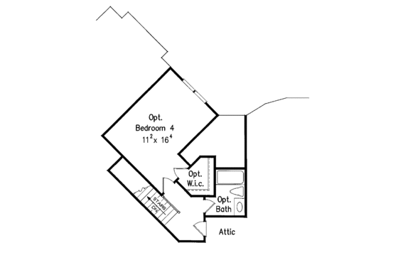 Floor Plan - Other Floor for Country House Plan #927-653 - 3 bed, 2.5 bath
