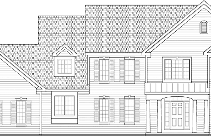 House Plan Design - Traditional Exterior - Front Elevation Plan #328-320