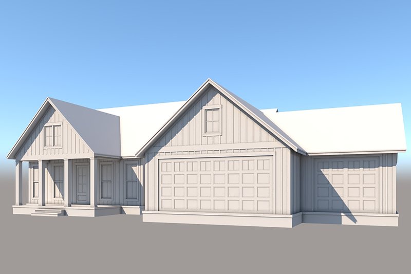 Dream House Plan - Exterior - Front Elevation 4 for Farmhouse House Plan #430-316 - 3 bed, 2.5 bath