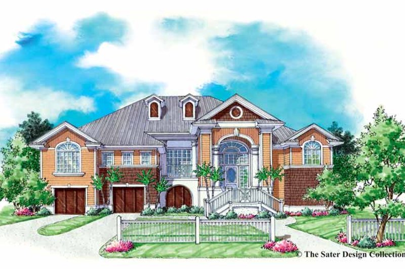 Architectural House Design - Traditional Exterior - Front Elevation Plan #930-153
