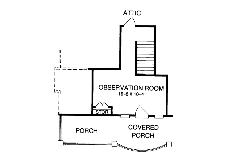 Home Plan - Floor Plan - Other Floor for Contemporary House Plan #952-111 - 3 bed, 3 bath