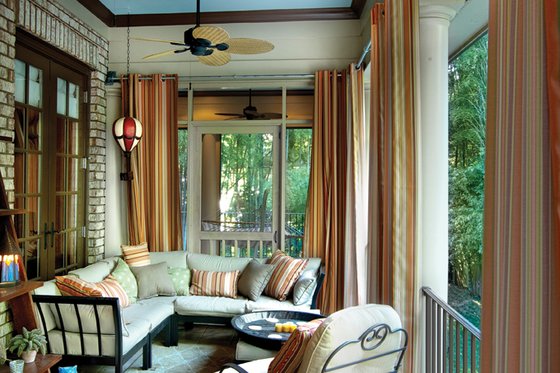 Exterior - Outdoor Living for Mediterranean House Plan #930-70 - 3 bed, 2.5 bath