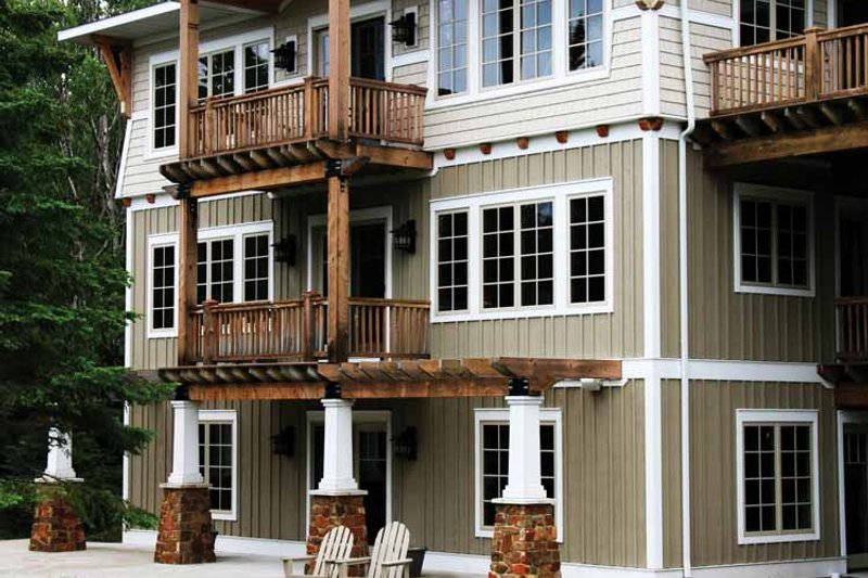 Home Plan - Exterior - Rear Elevation 2 for Craftsman House Plan #928-112 - 3 bed, 2.5 bath