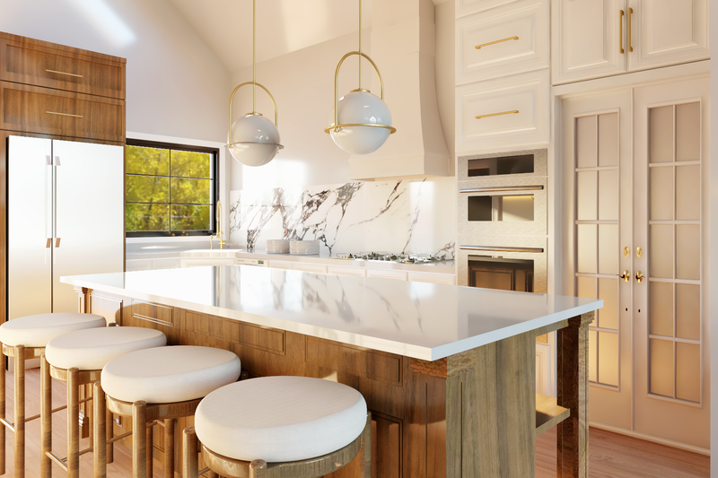 Dream House Plan - Interior - Kitchen for Craftsman House Plan #1064-458 - 3 bed, 2 bath