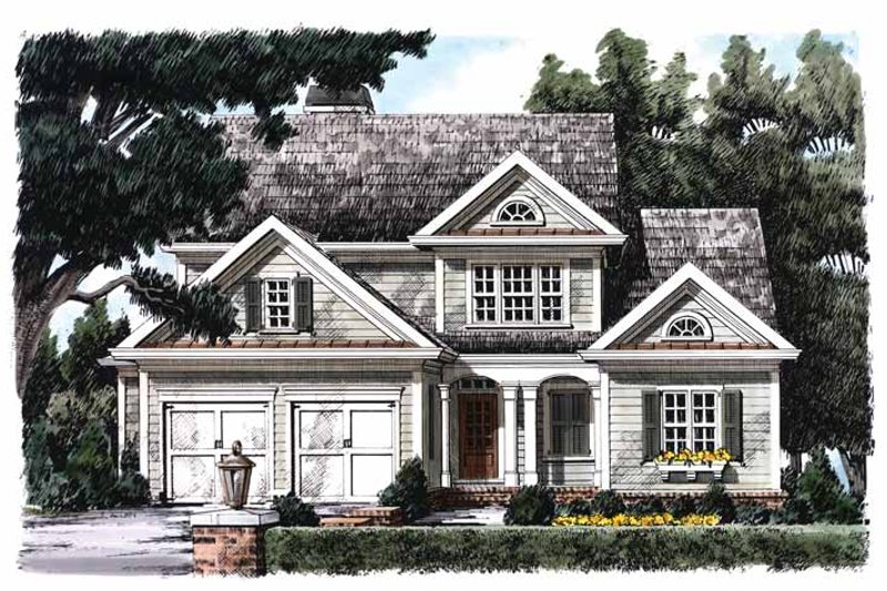 Home Plan - Country Exterior - Front Elevation Plan #927-841