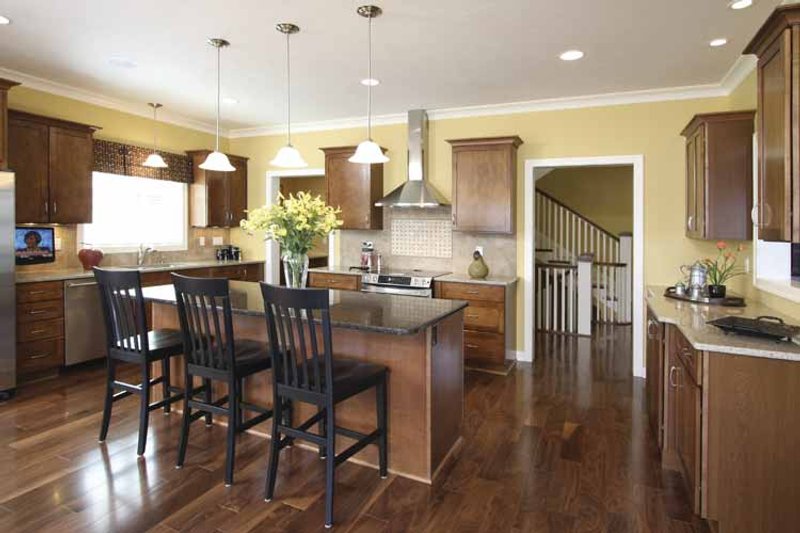 Home Plan - Interior - Kitchen for Traditional House Plan #928-44 - 4 bed, 3 bath