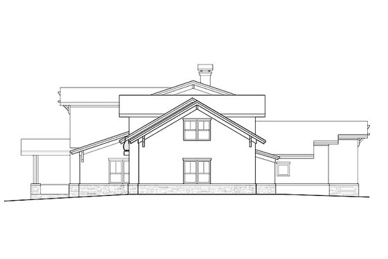 Floor Plan - Other Floor for Craftsman House Plan #1042-1 - 4 bed, 3.5 bath