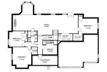 Dream House Plan - Traditional Floor Plan - Lower Floor Plan #1060-61