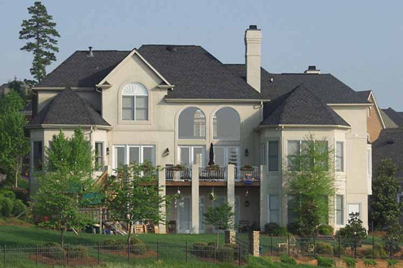 Dream House Plan - Exterior - Rear Elevation for Traditional House Plan #453-409 - 4 bed, 3.5 bath