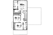 Farmhouse Style House Plan - 3 Beds 2.5 Baths 1649 Sq/Ft Plan #20-1218 