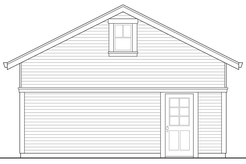 Dream House Plan - Exterior - Other Elevation 2 for Colonial House Plan #124-958 - 4 bed, 3 bath