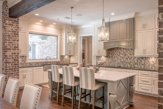 Interior - Kitchen 1 for European House Plan #430-154 - 3 bed, 2 bath