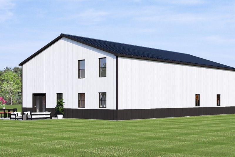 Home Plan - Exterior - Other Elevation 2 for Barndominium House Plan #1064-466 - 1 bed, 1 bath