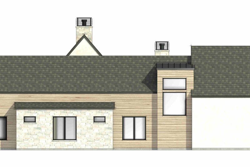 House Plan Design - Exterior - Other Elevation for Farmhouse House Plan #1096-124 - 4 bed, 4.5 bath