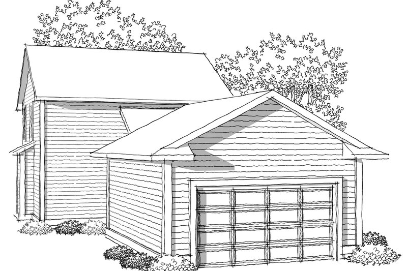 Home Plan - Photo 1 for Traditional House Plan #70-1029 - 3 bed, 2.5 bath