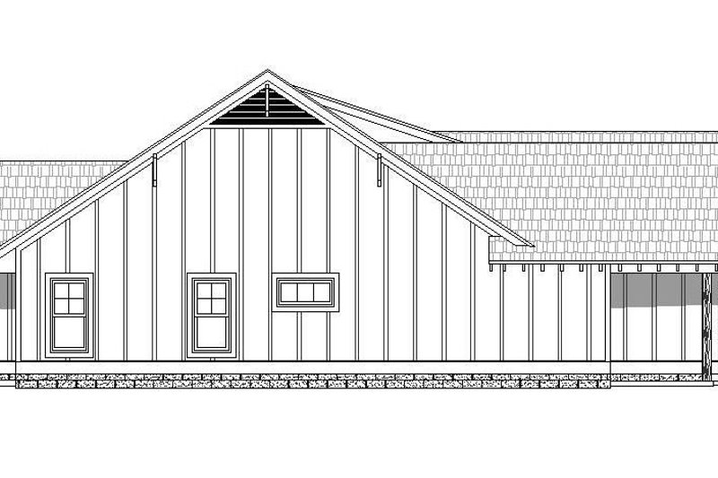 Architectural House Design - Exterior - Other Elevation 1 for Craftsman House Plan #932-275 - 3 bed, 2 bath