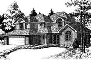 Traditional Style House Plan - 3 Beds 2.5 Baths 1624 Sq/Ft Plan #310-118 
