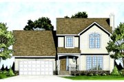 Farmhouse Style House Plan - 3 Beds 2.5 Baths 1343 Sq/Ft Plan #58-187 