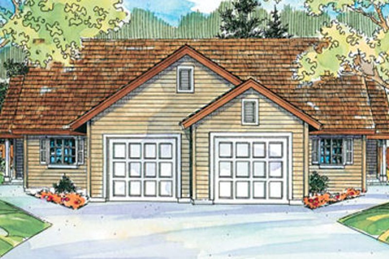 Home Plan - Traditional Exterior - Front Elevation Plan #124-679