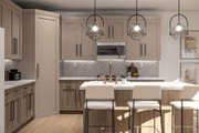 Farmhouse Style House Plan - 3 Beds 2 Baths 1613 Sq/Ft Plan #455-593 