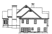 Country Style House Plan - 4 Beds 3 Baths 2170 Sq/Ft Plan #429-95 
