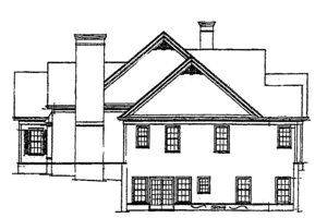 Floor Plan - Other Floor for Country House Plan #429-95 - 4 bed, 3 bath