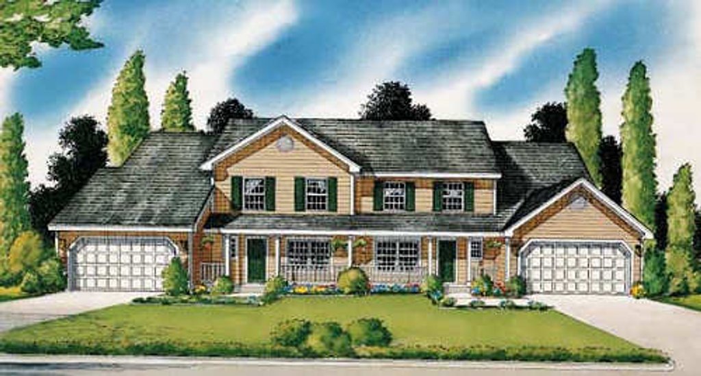Traditional Style House Plan 3 Beds 2 5 Baths 3288 Sq Ft 