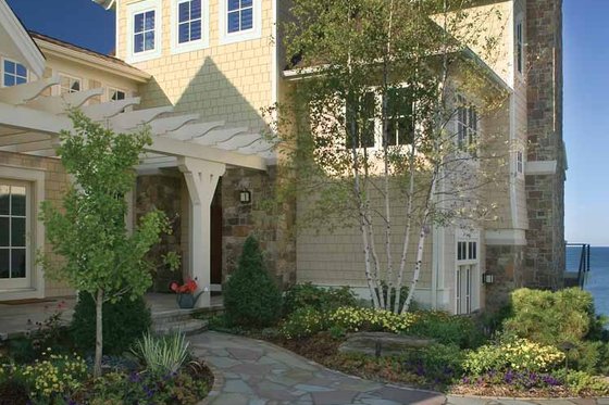 Exterior - Front Elevation 6 for Traditional House Plan #928-95 - 3 bed, 3.5 bath