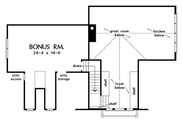 Architectural House Design - Ranch Floor Plan - Other Floor Plan #929-994