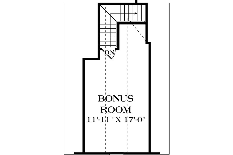 Home Plan - Floor Plan - Other Floor for Craftsman House Plan #453-536 - 4 bed, 3 bath