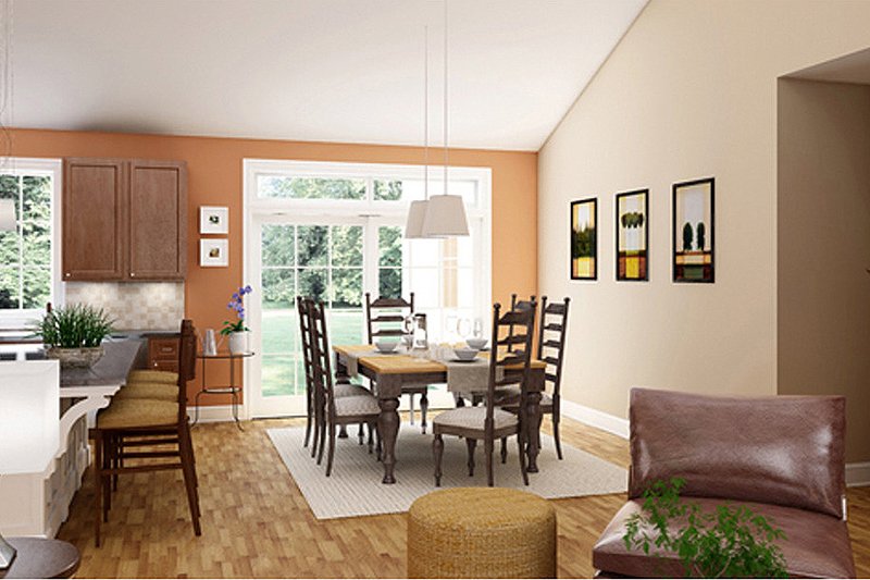 Dream House Plan - Interior - Dining Room for Ranch House Plan #18-9545 - 3 bed, 2 bath