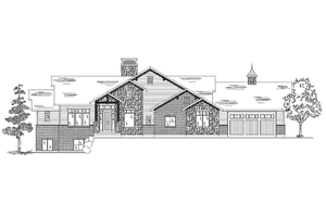 Architectural House Design - Traditional Exterior - Front Elevation Plan #945-106