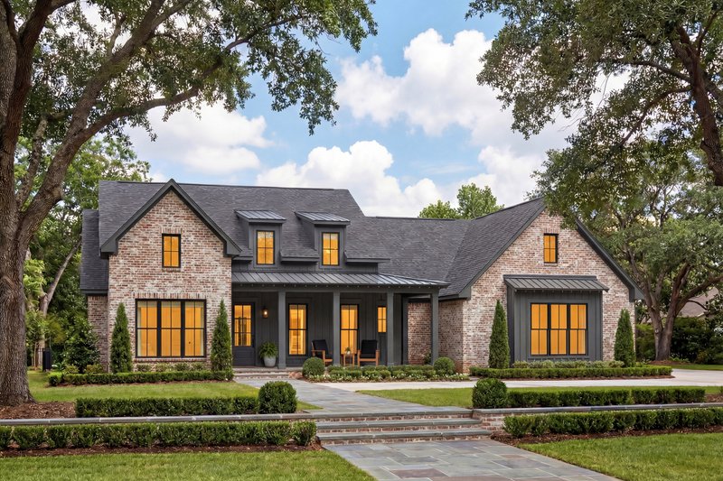 Architectural House Design - Exterior - Front Elevation 5 for Farmhouse House Plan #430-427 - 3 bed, 3.5 bath