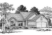 Traditional Style House Plan - 3 Beds 2 Baths 1519 Sq/Ft Plan #70-140 
