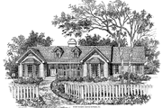Country Style House Plan - 3 Beds 2 Baths 2165 Sq/Ft Plan #929-106 