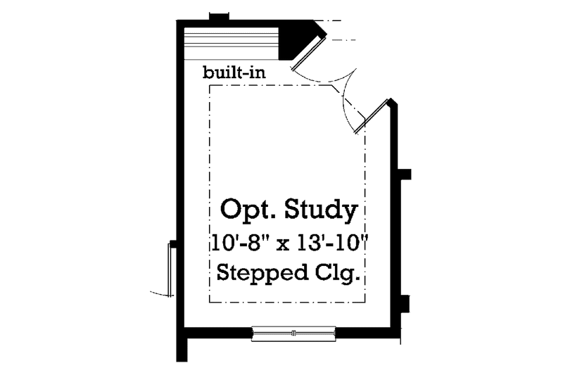 Home Plan - Floor Plan - Other Floor 1 for Country House Plan #930-255 - 3 bed, 2 bath