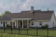 Colonial Style House Plan - 3 Beds 2 Baths 2321 Sq/Ft Plan #455-415 