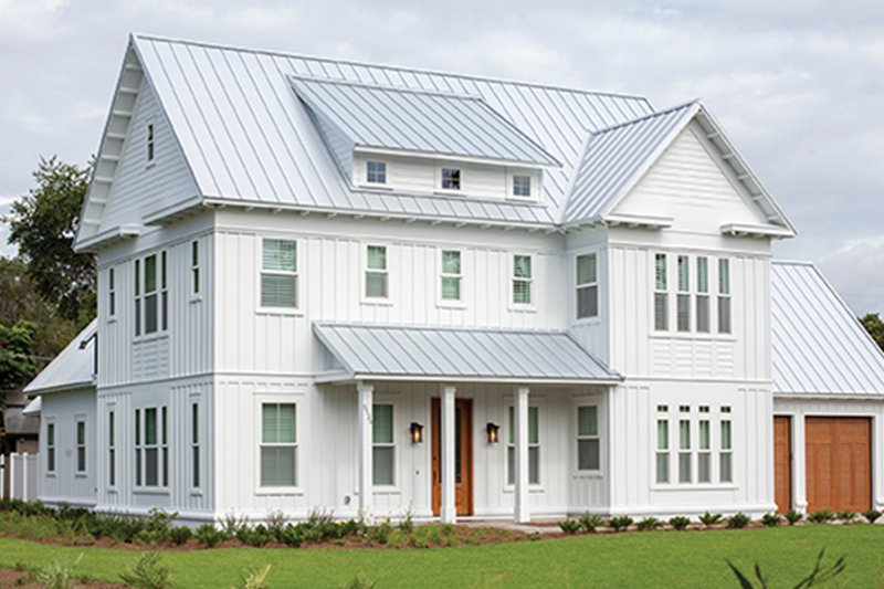 Architectural House Design - Farmhouse Exterior - Front Elevation Plan #1058-73