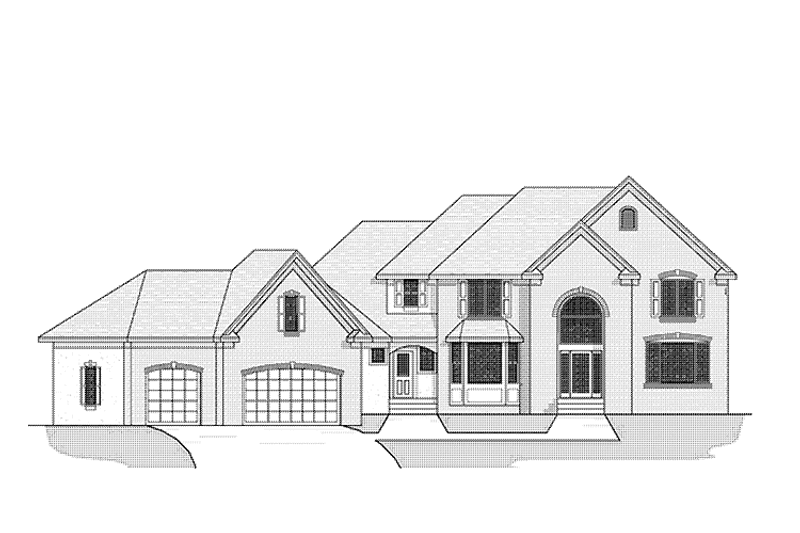 Dream House Plan - Traditional Exterior - Front Elevation Plan #51-1110