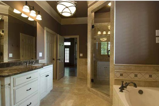 Interior - Master Bathroom for Country House Plan #54-367 - 3 bed, 2.5 bath
