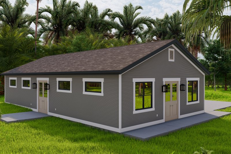 House Design - Exterior - Other Elevation 1 for Traditional House Plan #1060-310, 0 bath