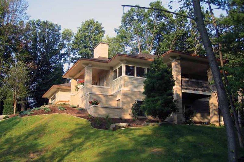 Home Plan - Exterior - Other Elevation for Prairie House Plan #928-50 - 3 bed, 2 bath