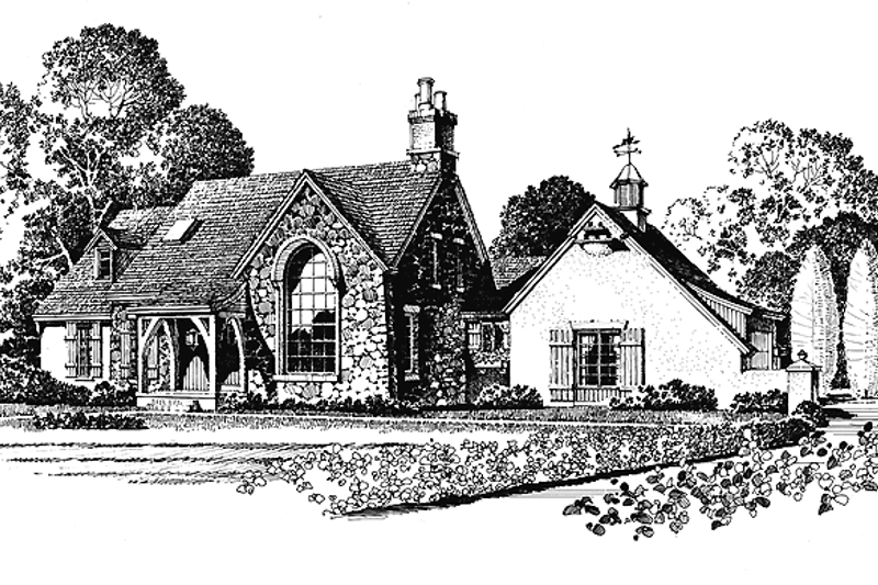 House Design - Country Exterior - Front Elevation Plan #1016-14