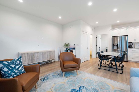 Interior - Family Room for Barndominium House Plan #1070-243 - 1 bed, 1 bath