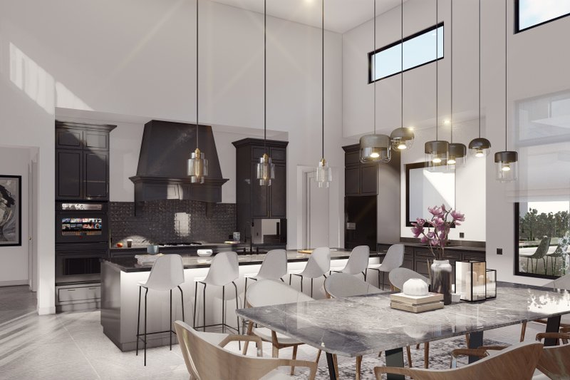 Architectural House Design - Interior - Kitchen for Country House Plan #1110-36 - 3 bed, 3.5 bath